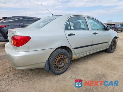 Trzecie zdjęcie samochodu z tyłu: 2003 TOYOTA COROLLA CE VIN:2T1BR32E23C749711 - miniatura