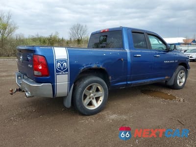 Trzecie zdjęcie samochodu z tyłu: 2011 DODGE RAM 1500 VIN:1D7RV1GT0BS570639 - miniatura