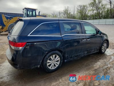Trzecie zdjęcie samochodu z tyłu: 2016 HONDA ODYSSEY EXL VIN:5FNRL5H62GB046008 - miniatura