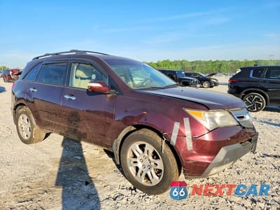 Czwarte zdjęcie samochodu z boku: 2009 ACURA MDX TECHNOLOGY VIN:2HNYD28619H507763 - miniatura