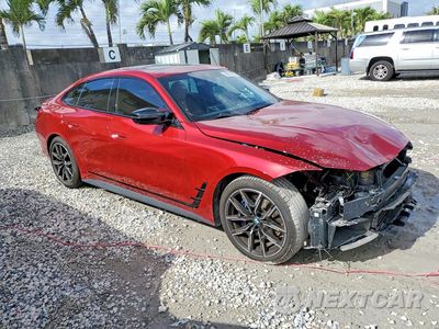 Czwarte zdjęcie samochodu z boku: 2025 BMW M440XI GRAN COUPE VIN:WBA63FB08SFU33967 - miniatura