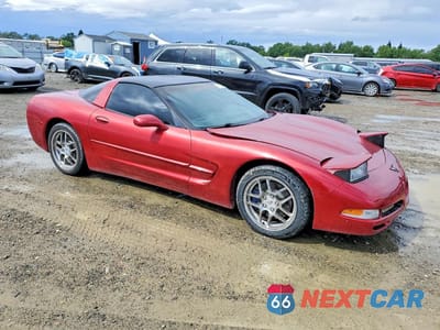 Czwarte zdjęcie samochodu z boku: 2001 CHEV CORVETTE VIN:1G1YY22G815114262 - miniatura
