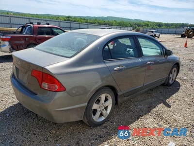 Trzecie zdjęcie samochodu z tyłu: 2006 HONDA CIVIC EX VIN:1HGFA16866L041462 - miniatura