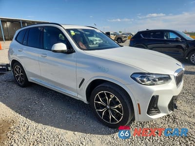 Czwarte zdjęcie samochodu z boku: 2024 BMW X3 XDRIVE30I VIN:5UX53DP09R9W36790 - miniatura
