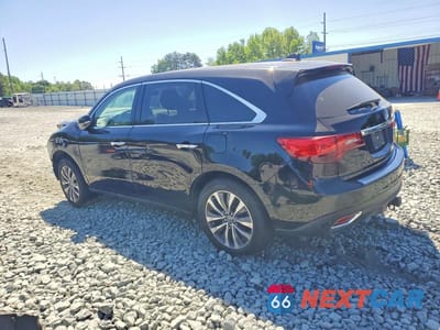 Drugie zdjęcie samochodu z przodu: 2016 ACURA MDX TECHNOLOGY VIN:5FRYD4H49GB021607 - miniatura