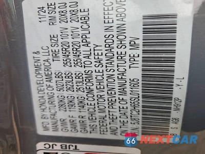 Zdjęcie 13 z 13 samochodu: 2025 ACURA RDX A-SPEC VIN:5J8TC2H65SL011605 - miniatura
