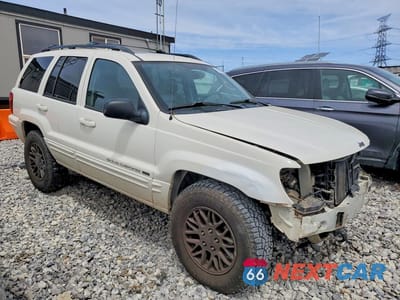 Czwarte zdjęcie samochodu z boku: 2003 JEEP GRAND CHEROKEE LIMITED VIN:1J8GW58N53C500791 - miniatura
