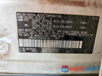 Zdjęcie 13 z 13 samochodu: 2022 TOYOTA RAV4 PRIME XSE VIN:JTMEB3FV0ND085166 - miniatura