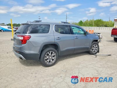 Trzecie zdjęcie samochodu z tyłu: 2020 GMC ACADIA SLT VIN:1GKKNMLS6LZ134790 - miniatura