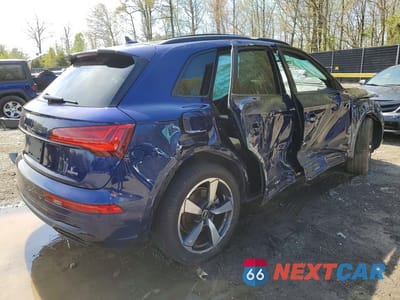 Trzecie zdjęcie samochodu z tyłu: 2022 AUDI Q5 PREMIUM PLUS 45 VIN:WA1EAAFYXN2043725 - miniatura