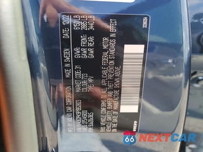 Zdjęcie 14 z 14 samochodu: 2023 VOLVO XC90 CORE VIN:YV4062PK9P1952823 - miniatura