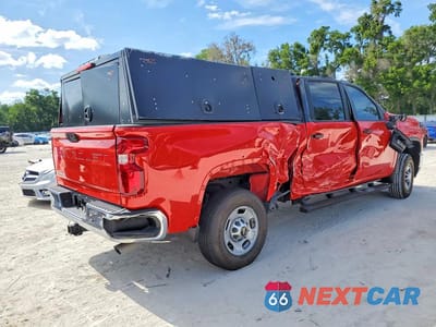 Trzecie zdjęcie samochodu z tyłu: 2025 CHEVROLET SILVERADO C2500 HEAVY DUTY VIN:1GC4ALE74SF186633 - miniatura