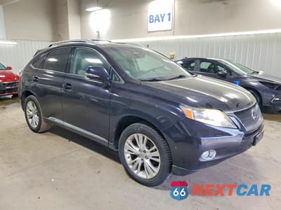 Czwarte zdjęcie samochodu z boku: 2011 LEXUS RX 450H VIN:JTJBC1BA6B2043242 - miniatura