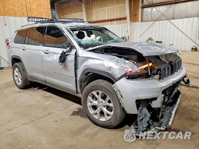 Czwarte zdjęcie samochodu z boku: 2023 JEEP GRAND CHEROKEE L LIMITED VIN:1C4RJKBG4P8857525 - miniatura