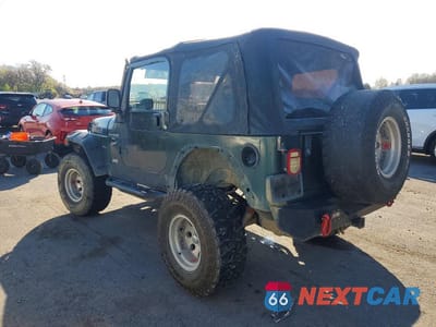 Drugie zdjęcie samochodu z przodu: 1999 JEEP WRANGLER / TJ SPORT VIN:1J4FY19S1XP424277 - miniatura