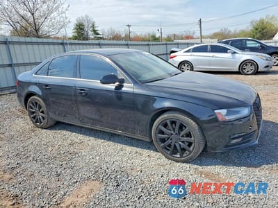 Czwarte zdjęcie samochodu z boku: 2013 AUDI A4 PREMIUM PLUS VIN:WAUFFAFLXDN007561 - miniatura