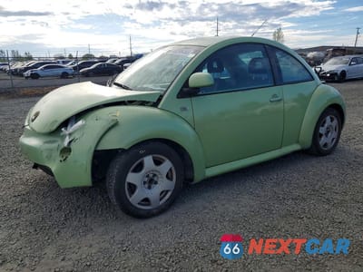 1999 VOLKSWAGEN NEW BEETLE GLS 3VWCA21C1XM425729 - główne zdjęcie licytacji z USA - miniatura