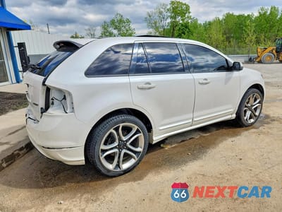 Trzecie zdjęcie samochodu z tyłu: 2013 FORD EDGE SPORT VIN:2FMDK3AK6DBC83811 - miniatura
