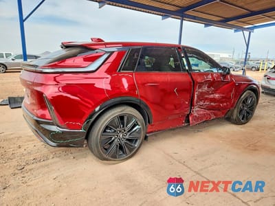 Trzecie zdjęcie samochodu z tyłu: 2024 CADILLAC LYRIQ SPORT VIN:1GYKPWRL0RZ121201 - miniatura