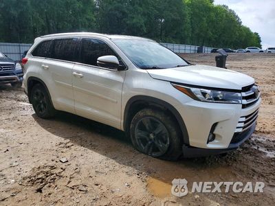 Czwarte zdjęcie samochodu z boku: 2018 TOYOTA HIGHLANDER LIMITED PLATINUM VIN:5TDDZRFH0JS902459 - miniatura