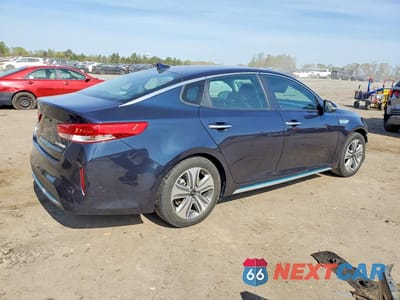 Trzecie zdjęcie samochodu z tyłu: 2018 KIA OPTIMA PLUG-IN HYBRID EX VIN:KNAGV4LD9J5026135 - miniatura
