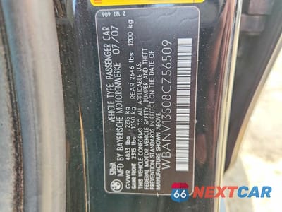 Zdjęcie 12 z 12 samochodu: 2008 BMW 528 XI VIN:WBANV13508CZ56509 - miniatura