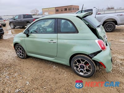 Drugie zdjęcie samochodu z przodu: 2012 FIAT 500 SPORT VIN:3C3CFFBRXCT358227 - miniatura