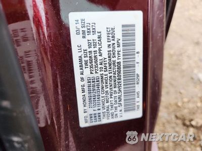 Zdjęcie 13 z 13 samochodu: 2014 HONDA ODYSSEY TOURING VIN:5FNRL5H92EB090808 - miniatura