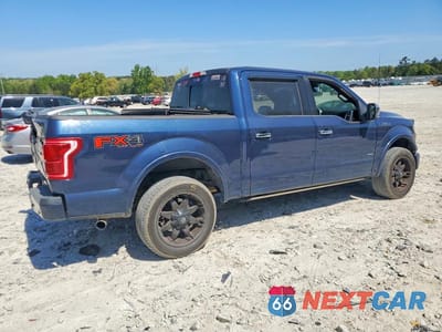 Trzecie zdjęcie samochodu z tyłu: 2016 FORD F150 SUPERCREW VIN:1FTEW1EG9GFB35422 - miniatura