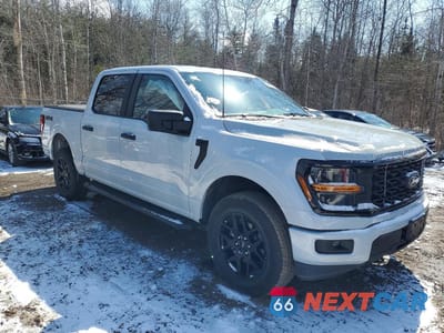 Czwarte zdjęcie samochodu z boku: 2025 FORD F150 STX VIN:1FTEW2LP3SKF30513 - miniatura