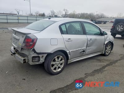 Trzecie zdjęcie samochodu z tyłu: 2011 NISSAN SENTRA 2.0 VIN:3N1AB6AP8BL691834 - miniatura