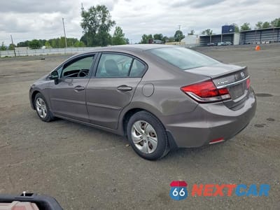 Drugie zdjęcie samochodu z przodu: 2013 HONDA CIVIC LX VIN:2HGFB2F54DH558553 - miniatura