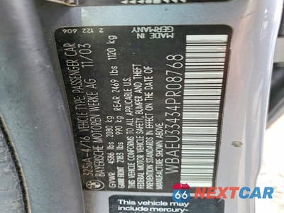Zdjęcie 12 z 12 samochodu: 2004 BMW 325 XI VIN:WBAEU33434PR08768 - miniatura