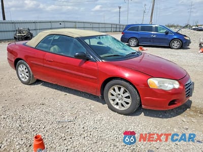 Czwarte zdjęcie samochodu z boku: 2004 CHRYSLER SEBRING GTC VIN:1C3EL75R14N188912 - miniatura