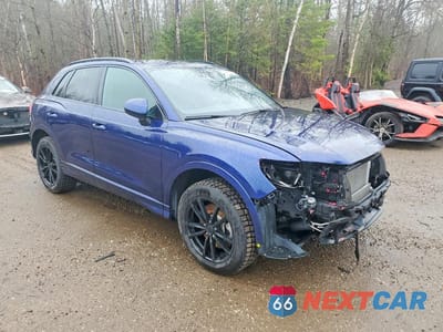 Czwarte zdjęcie samochodu z boku: 2022 AUDI Q3 PREMIUM 40 VIN:WA1AUCF3XN1076140 - miniatura