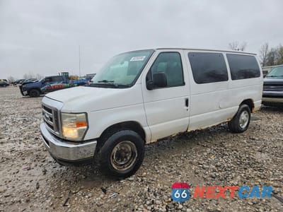 2008 FORD ECONOLINE E350 SUPER DUTY WAGON 1FBNE31L48DB00547 - główne zdjęcie licytacji z USA - miniatura