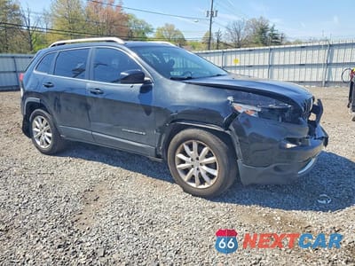 Czwarte zdjęcie samochodu z boku: 2015 JEEP CHEROKEE LIMITED VIN:1C4PJMDB5FW652133 - miniatura