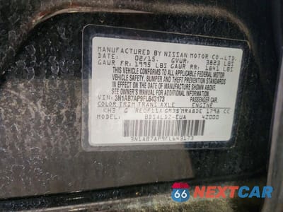 Zdjęcie 13 z 13 samochodu: 2015 NISSAN SENTRA SV VIN:3N1AB7AP9FL643173 - miniatura