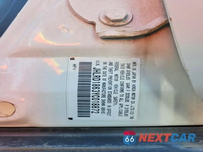 Zdjęcie 12 z 12 samochodu: 2000 HONDA CR-V EX VIN:JHLRD1863YC018872 - miniatura