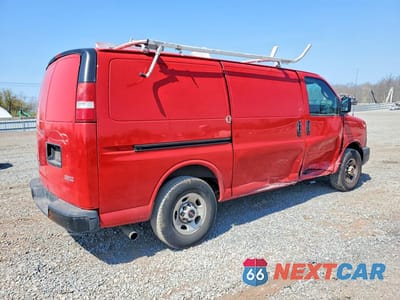 Trzecie zdjęcie samochodu z tyłu: 2016 GMC SAVANA G2500 VIN:1GTW7AFF6G1208931 - miniatura