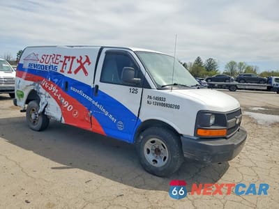 Czwarte zdjęcie samochodu z boku: 2008 CHEV EXPRESS G2500 VIN:1GCGG25C981135976 - miniatura