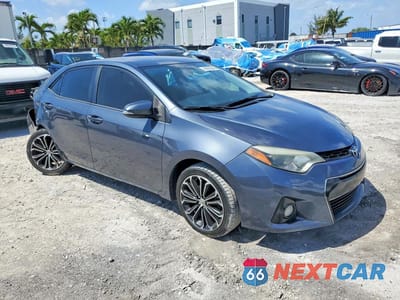 Czwarte zdjęcie samochodu z boku: 2014 TOYOTA COROLLA S PLUS VIN:2T1BURHE2EC114158 - miniatura