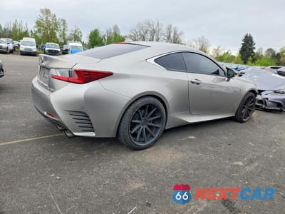 Trzecie zdjęcie samochodu z tyłu: 2016 LEXUS RC 200T VIN:JTHHA5BC1G5003683 - miniatura