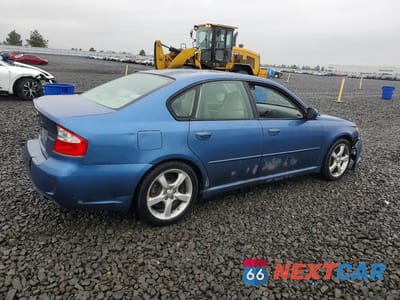 Trzecie zdjęcie samochodu z tyłu: 2008 SUBARU LEGACY 2.5I VIN:4S3BL616887218583 - miniatura