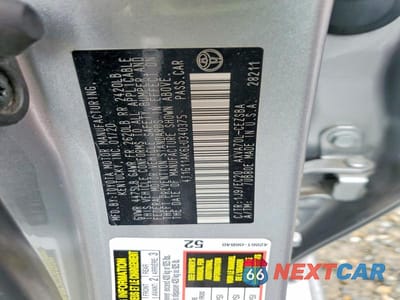 Zdjęcie 12 z 12 samochodu: 2020 TOYOTA CAMRY SE NIGHTSHADE VIN:4T1G11AK6LU340375 - miniatura