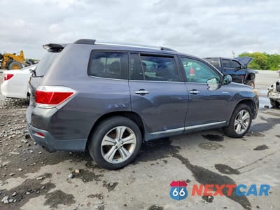 Trzecie zdjęcie samochodu z tyłu: 2011 TOYOTA HIGHLANDER LIMITED VIN:5TDYK3EH0BS029740 - miniatura