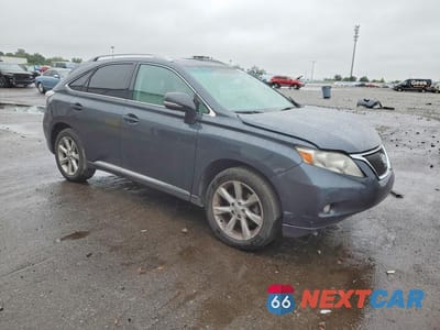 Czwarte zdjęcie samochodu z boku: 2010 LEXUS RX 350 BASE VIN:2T2ZK1BA5AC011950 - miniatura