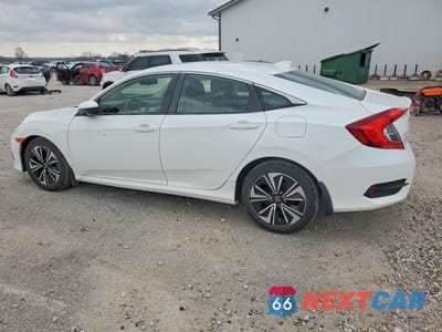 Drugie zdjęcie samochodu z przodu: 2018 HONDA CIVIC EXL VIN:JHMFC1F7XJX036927 - miniatura