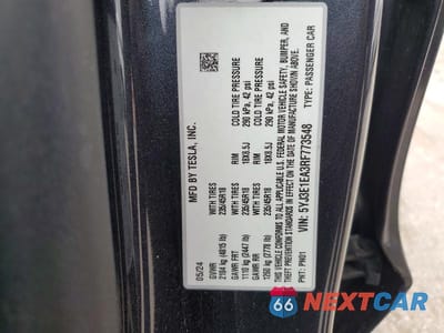 Zdjęcie 12 z 12 samochodu: 2024 TESLA MODEL 3 VIN:5YJ3E1EA3RF773548 - miniatura