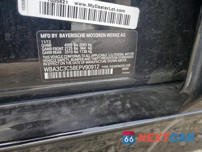 Zdjęcie 12 z 12 samochodu: 2014 BMW 320 I XDRIVE VIN:WBA3C3C58EPV90912 - miniatura